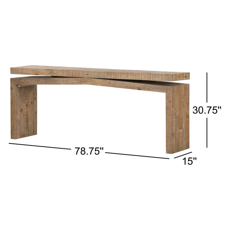 Birch Lane™ Henn Solid Wood Console Table & Reviews | Birch Lane